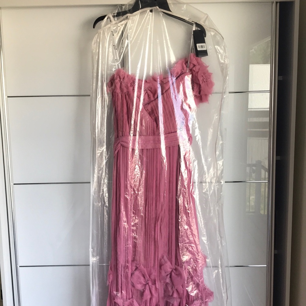 NWT Tadashi Shoji evening gown in pale pink
